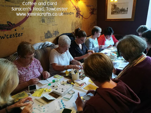 #coffeeandcard session with Jemini Crafts