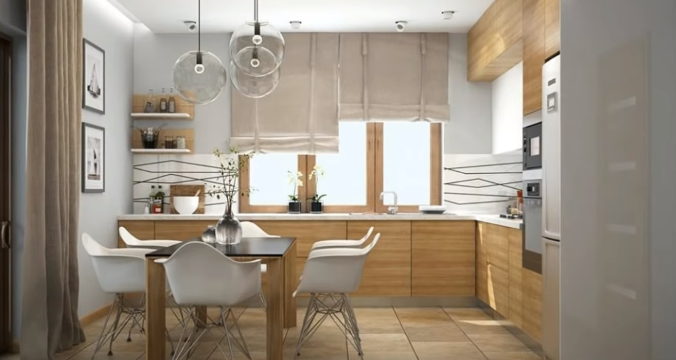 Modular kitchen #kitchen >> #interior >> #design >> #colour >> #