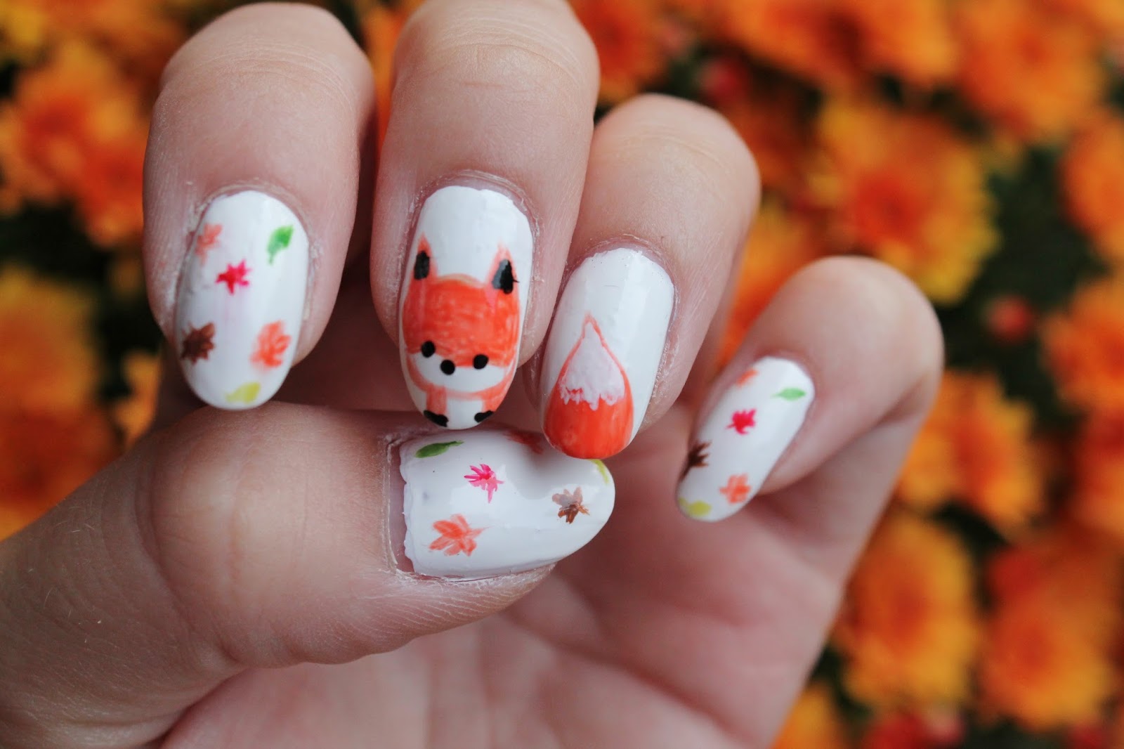 Fox Nail Art Jersey Girl, Texan Heart