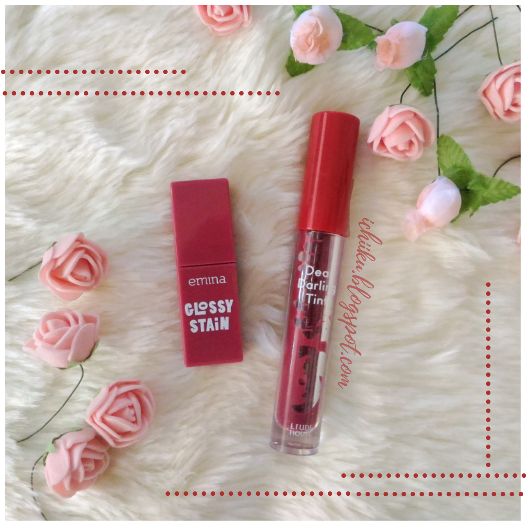 [REVIEW] Emina Glossy Stain 01 Autumn Bell Pejalan Kaki