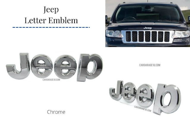 Chrome Jeep Emblem