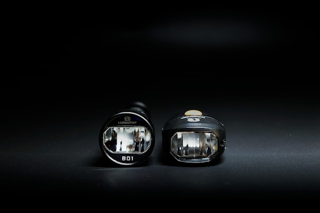 Lumintop B01 (z lewej) i Lumintop C01