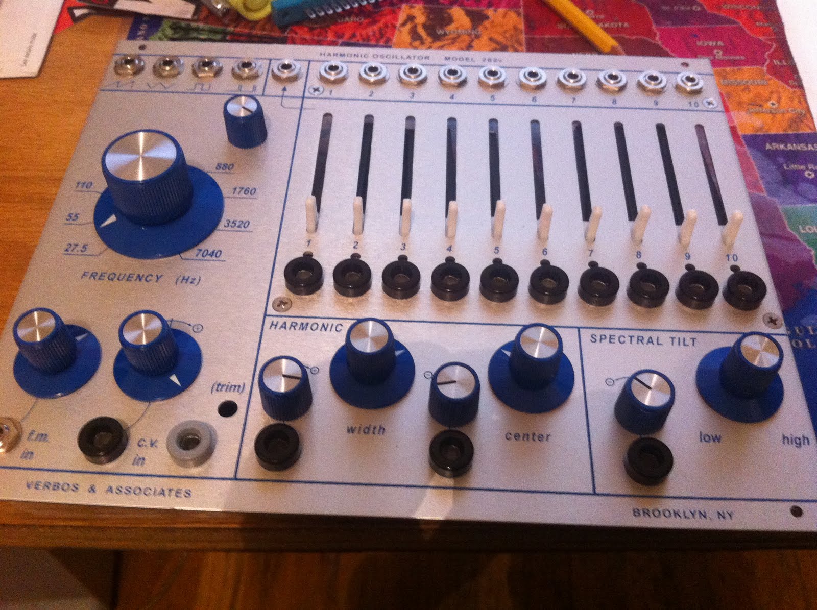 Buchla Tech Harmonic Oscillators