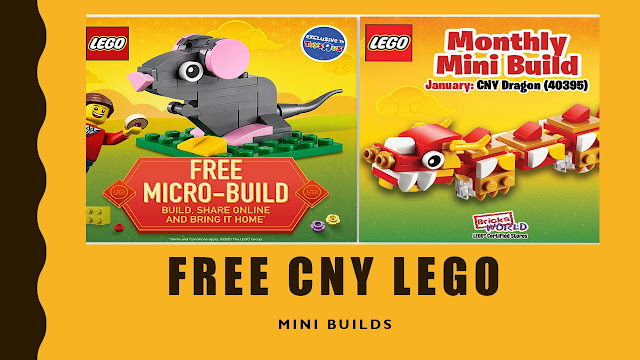 FREE CNY LEGO Mini Builds