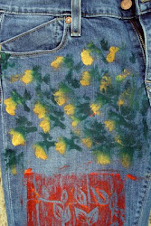 fabric painting freestyle jeans expressions paints