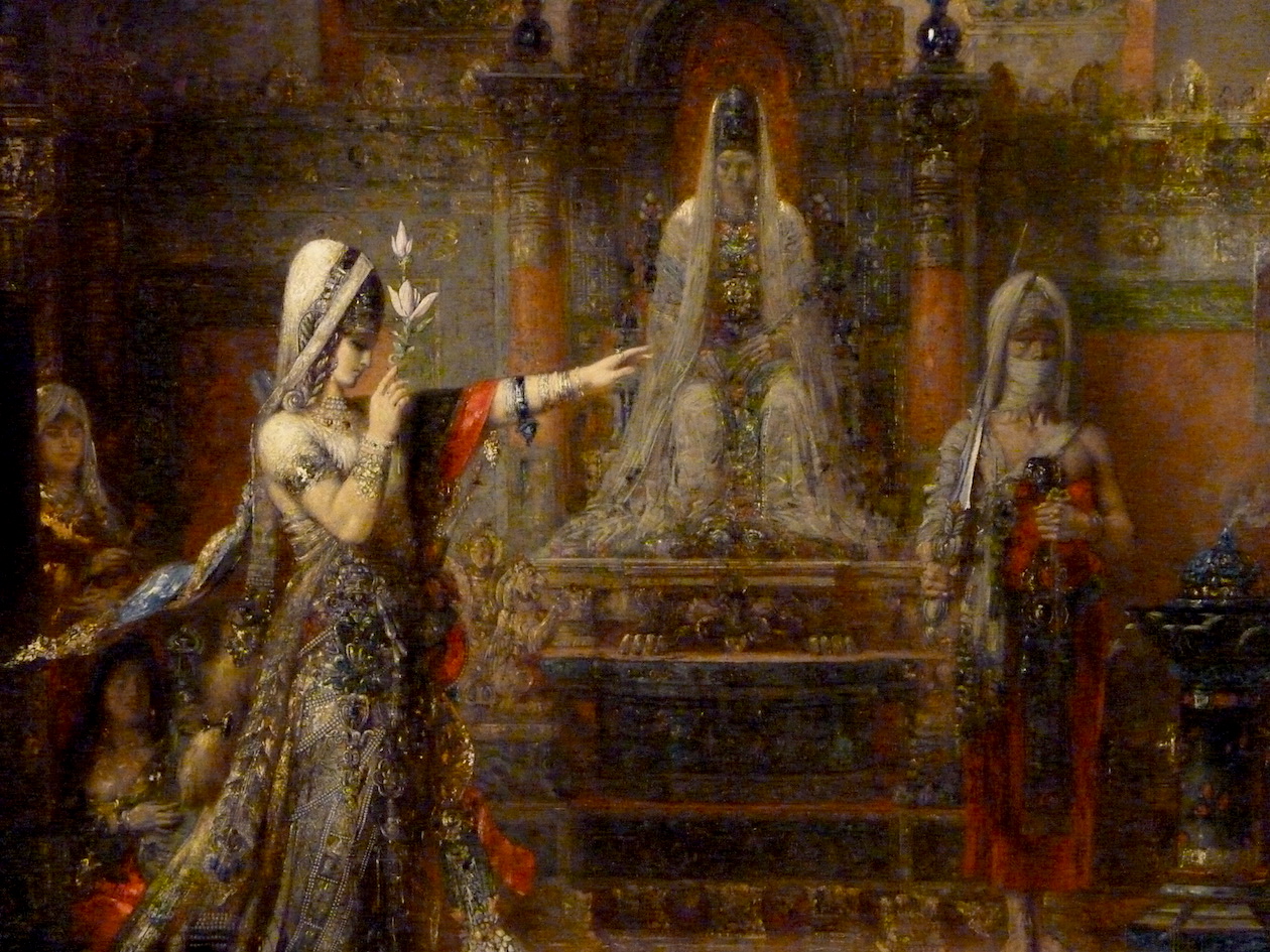 Gustave Moreau | (detail) Salomé Dancing before Herod 
