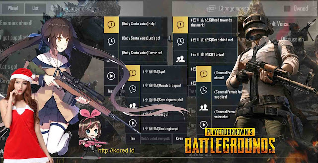 Kumpulan Voice Chat Pubg Mobile Lengkap