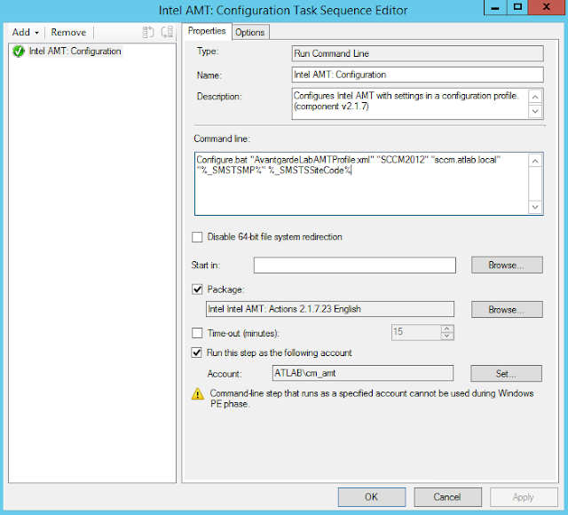 Intel SCS Task Sequences not working with SCCM 2012 R2 | Intel AMT ...