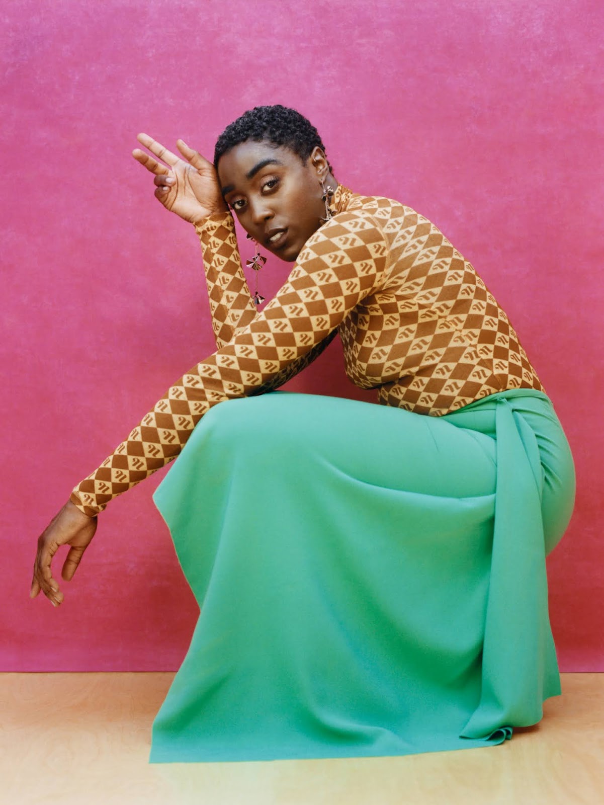 SMILE: Lashana Lynch in Porter Edit 4th October 2021 by Kennedi Carter SMILE: Lashana Lynch in Porter Edit 4th October 2021 by Kennedi Carter