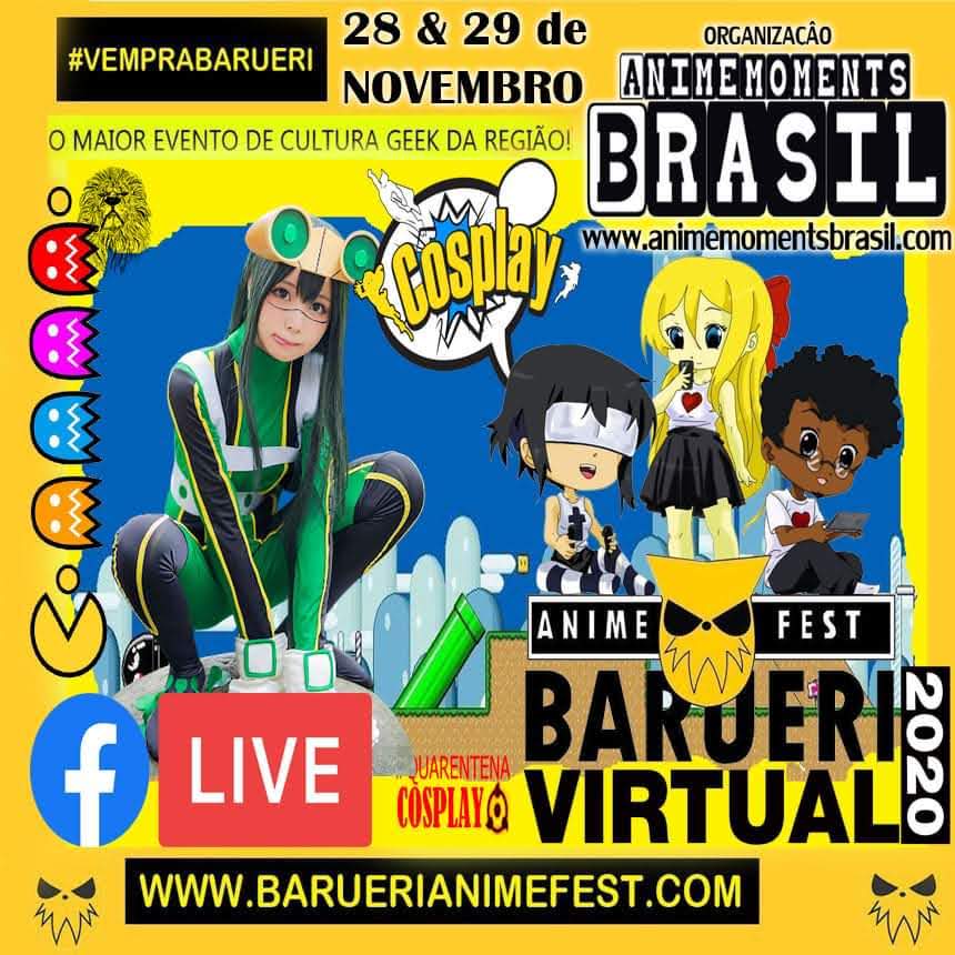 Barueri Anime Fest dias 28 e 29 de Outubro 2017 – Otaku Gattai