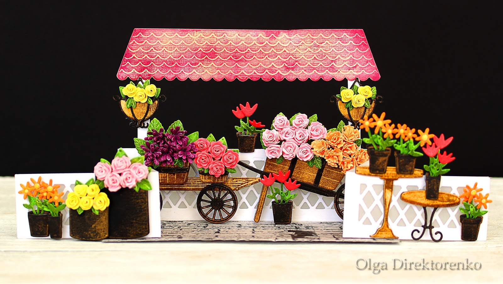 Building Your World Flower Booth Card with Christina Griffiths