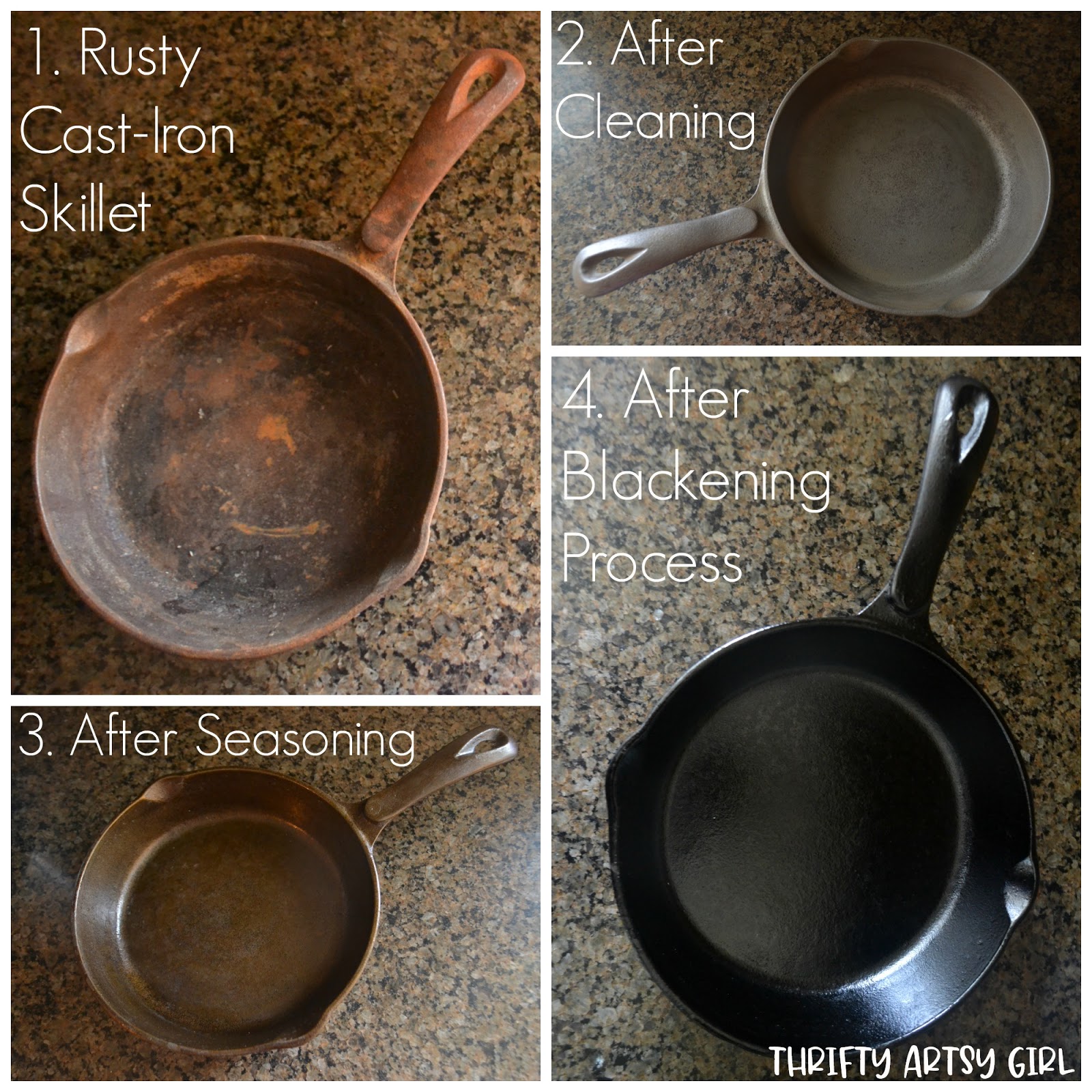 New cast iron skillet came out rusty after seasoning - Seasoned Advice