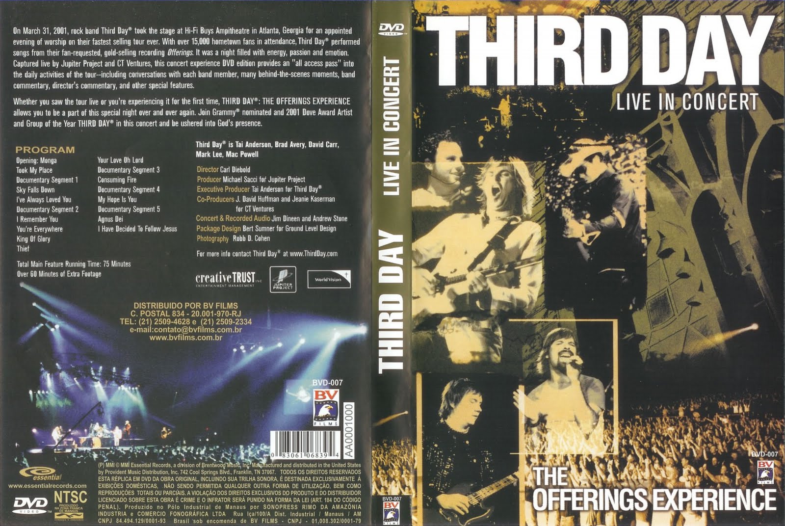 CoversBlog... O Melhor Blog de Capas de DVD da Third Day