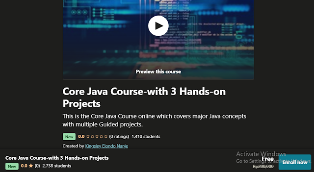 28. Free Core Java Course-with 3 Hands-on Projects