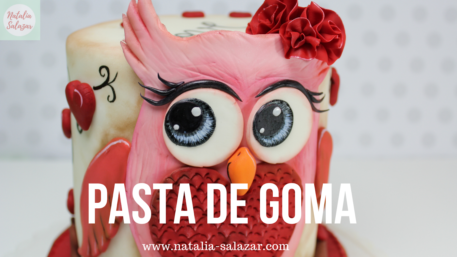 Receta PASTA DE GOMA O GUM PASTE Natalia Salazar