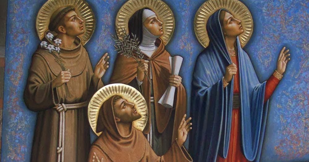 Calendario Dei Santi In Ordine Alfabetico Calendario Francescano Secolare: FESTA DI TUTTI I SANTI DELL'ORDINE