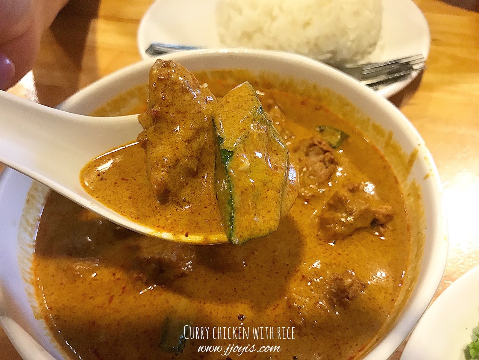 zi zi vegetarian yishun food review curry chicken