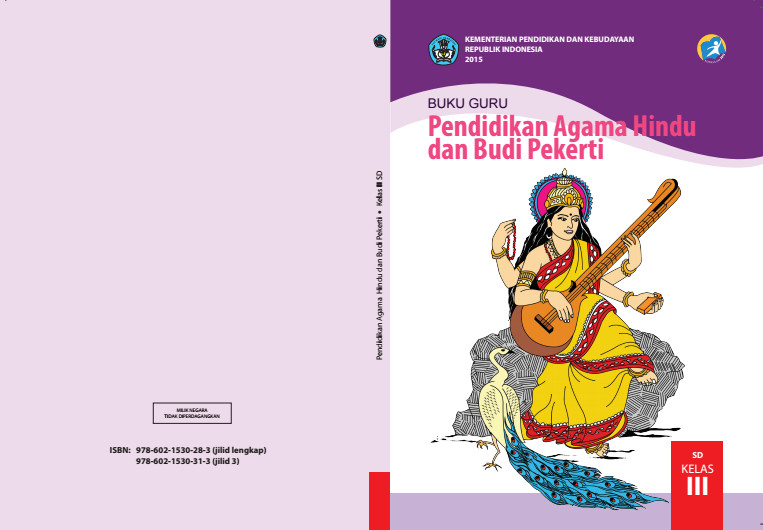 Download Gratis Buku Guru Pendidikan Agama Hindu Dan Budi Pekerti Kelas 3 SD Kurikulum 2013 Format PDF