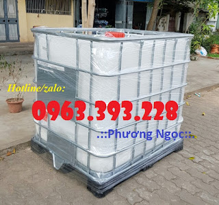 Bồn nhựa 1 khối đựng dầu, tank nhựa IBC 1000L 647ccdfcbe3d5c63052c