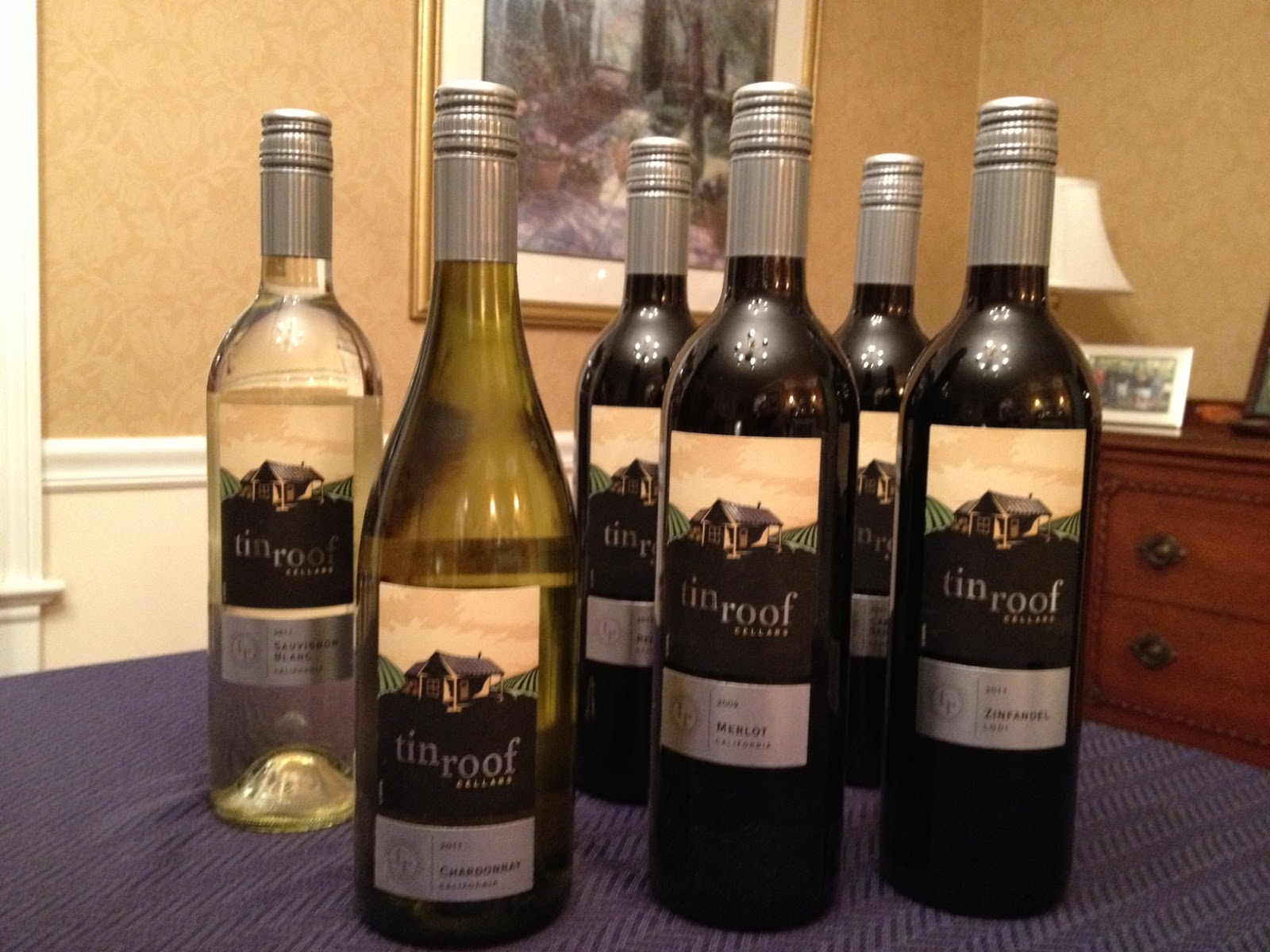 Spirit of Wine Review Tin Roof Cellars red and white wines = lots of