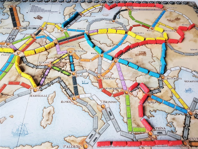 Wsiąść do pociągu Europa instrukcja