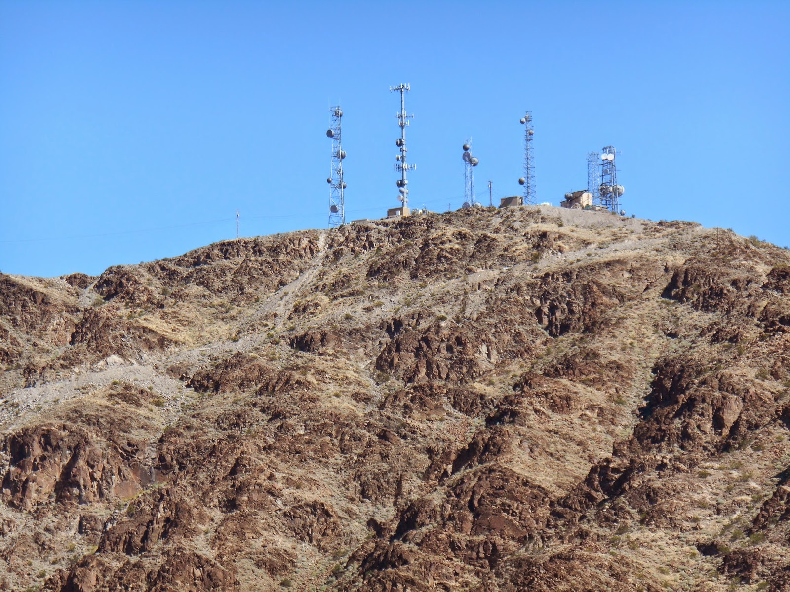 Bob & Sharon'sTravel Adventures Telegraph Pass 02/17/15 Yuma, AZ