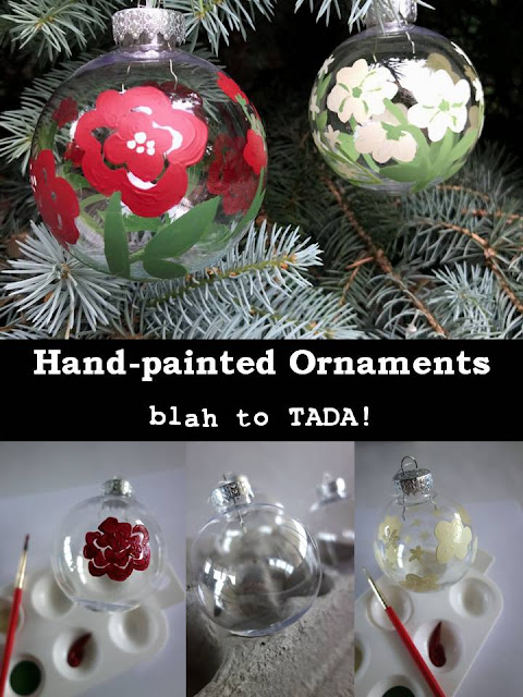 Hand-painted ornaments