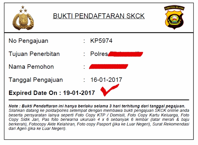 Skck Online Cara Daftar Skck Online Wilayah Riau