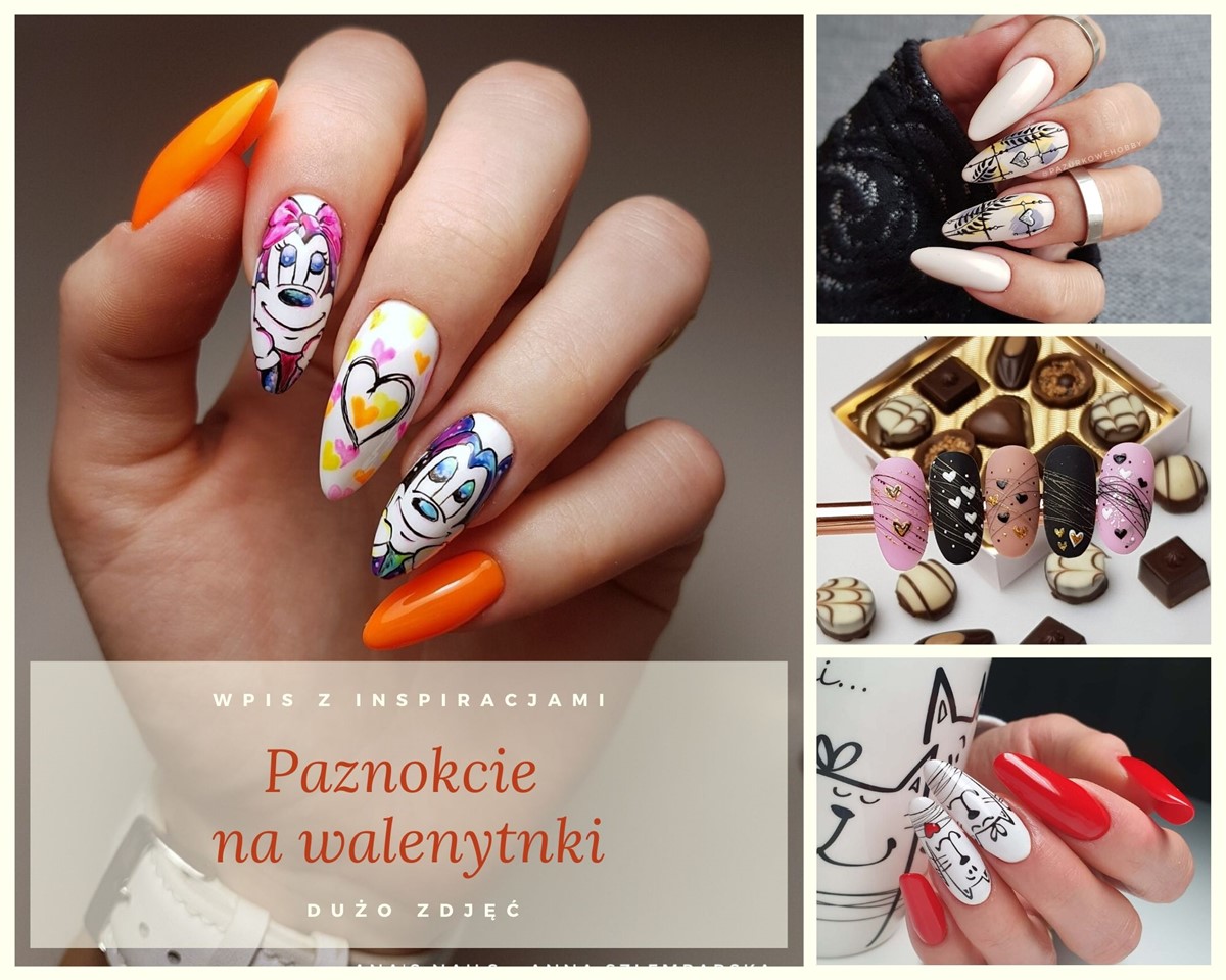 Walentynkowe Paznokcie Paznokcie Na Walentynki Zdjecia Duzo