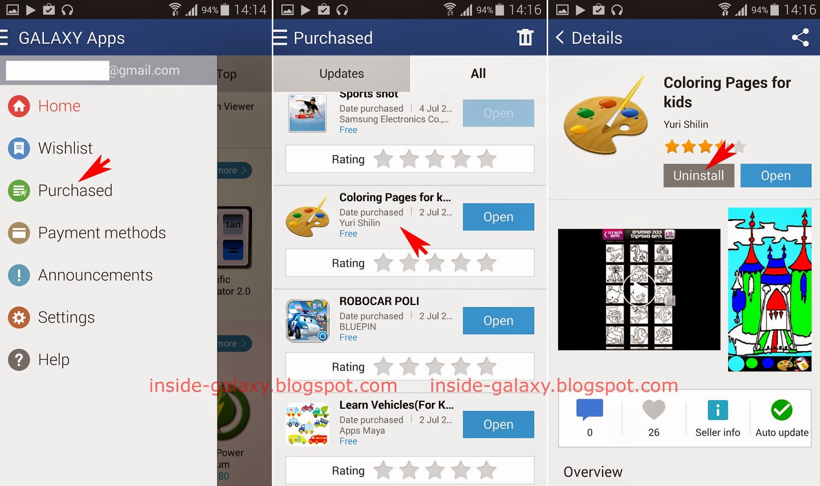 Inside Galaxy: Third-Party Apps