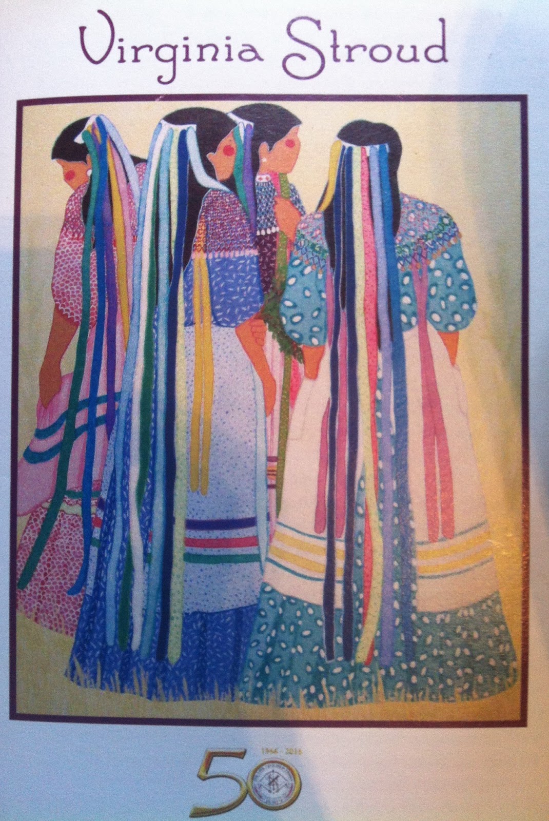 Biography of Artist Virginia Stroud Painter (of Cherokee and Creek descent) Art Educationation