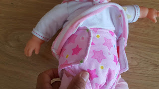 DIY Doll Diaper - tutorial & pattern