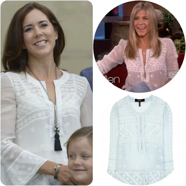 Crown Princess Mary in Isabel Marant