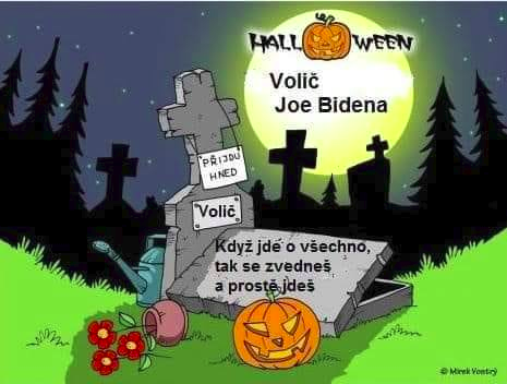 V Detroitu volily Bidena tisíce nebožtíků