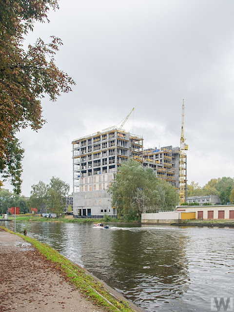 Budowa River Tower Bydgoszcz KWK Construction