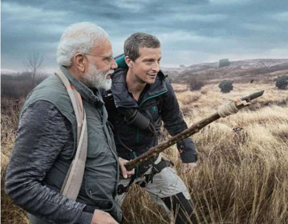 Man vs Wild, PM Narendra Modi "The adventure tourist"