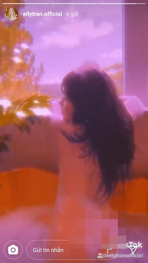 Elly Trần lộ clip nóng