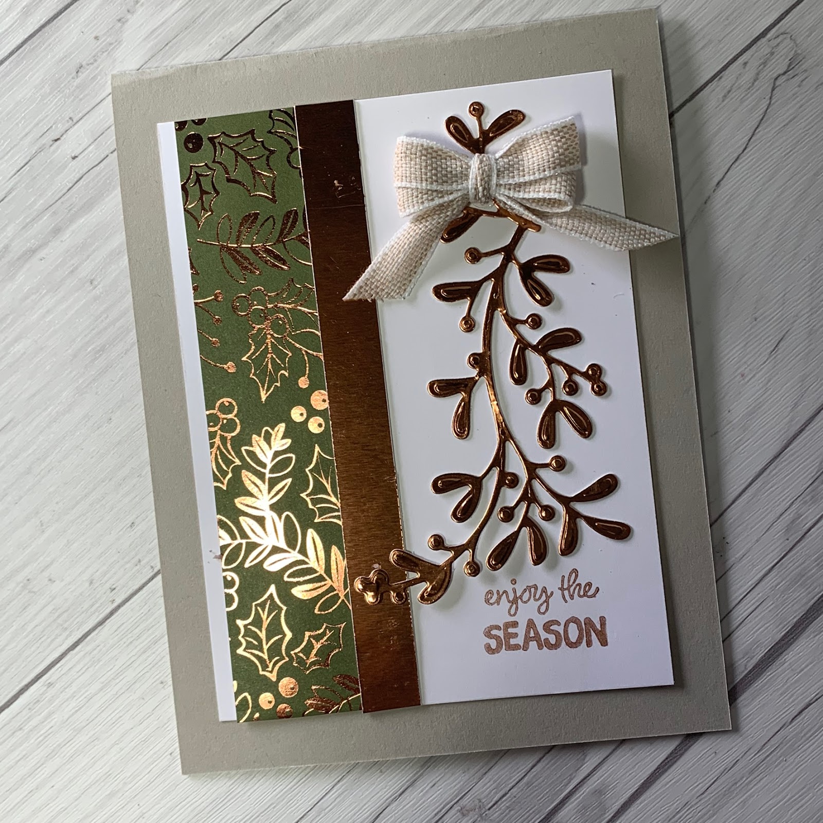 Stampin' Up! Itty Bitty Christmas Stamp Set with Christmas Layers Dies