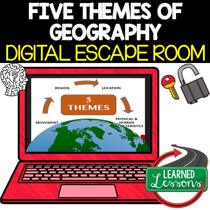 World Geography Escape Rooms for Distance Learning Learned Lessons
