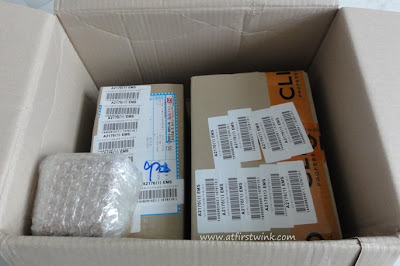 unboxing Gmarket order