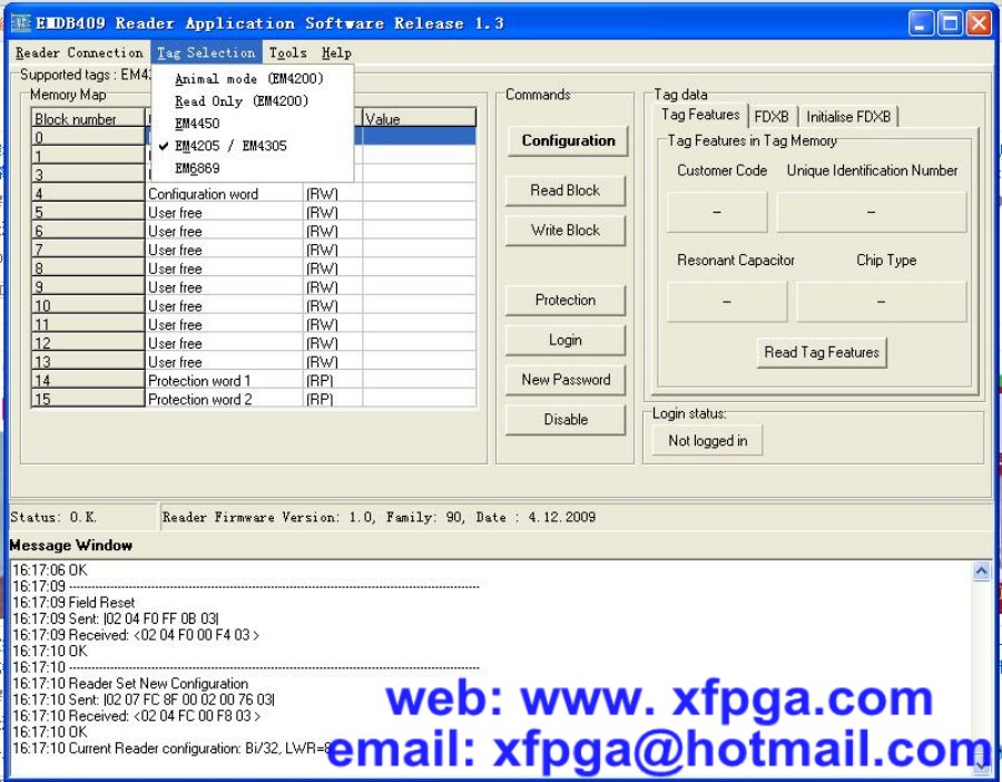 proxmark3 RFID Cloner tags UID changeable card EMDB409 Reader