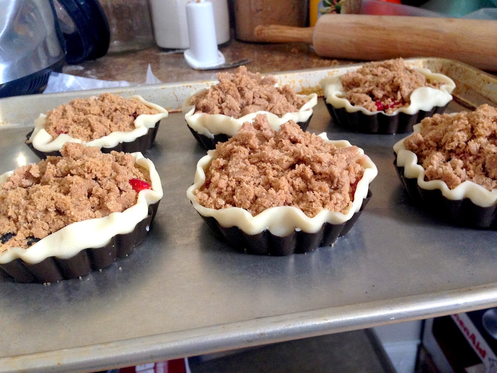 The Dupaix Project Mixed Berry Mini Pies