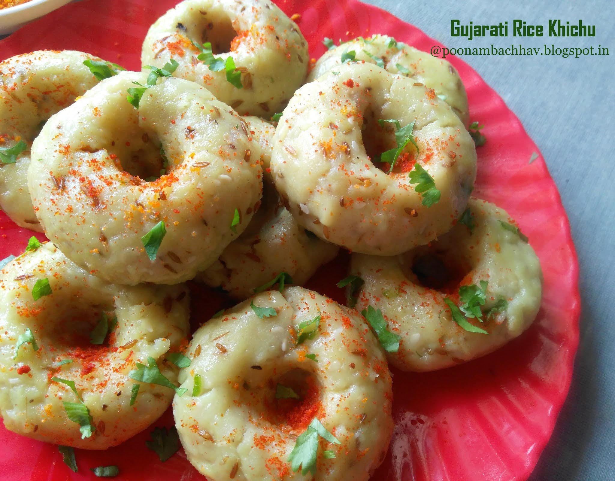 Annapurna Gujarati Rice Khichu / Papdi No Lot Recipe