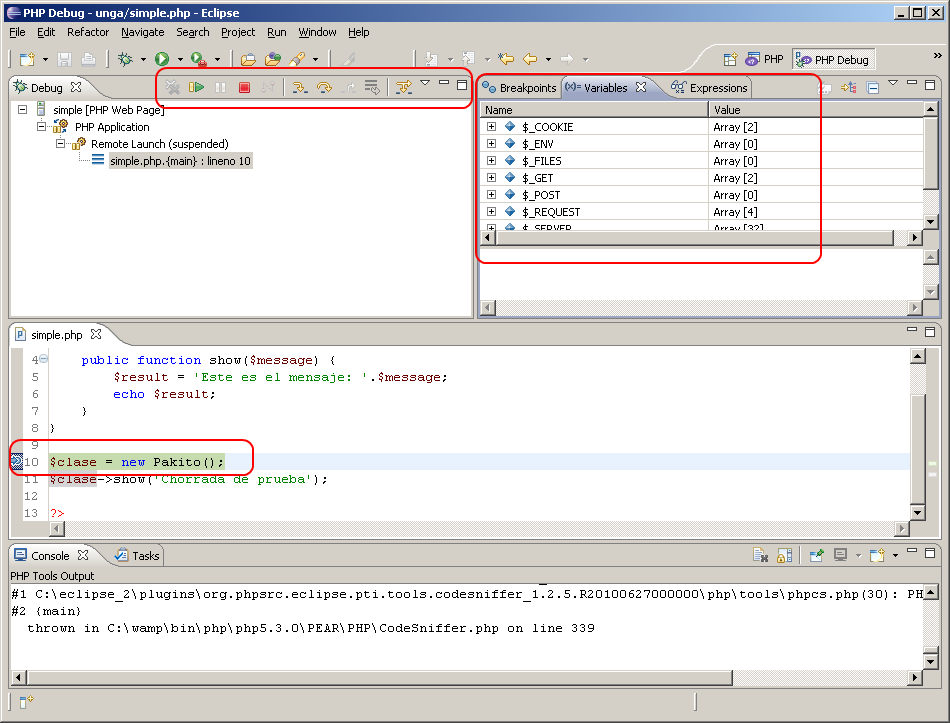 El zulo de Impalah: Entorno de Desarrollo (III) - Eclipse y xdebug