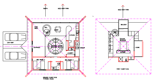 Smart Placement Pyramid House Plans Ideas House Plans