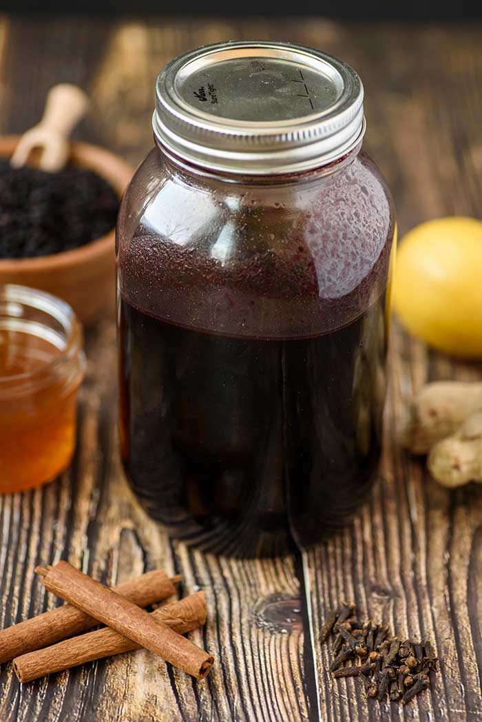 Elderberry Syrup Recipe With Honey