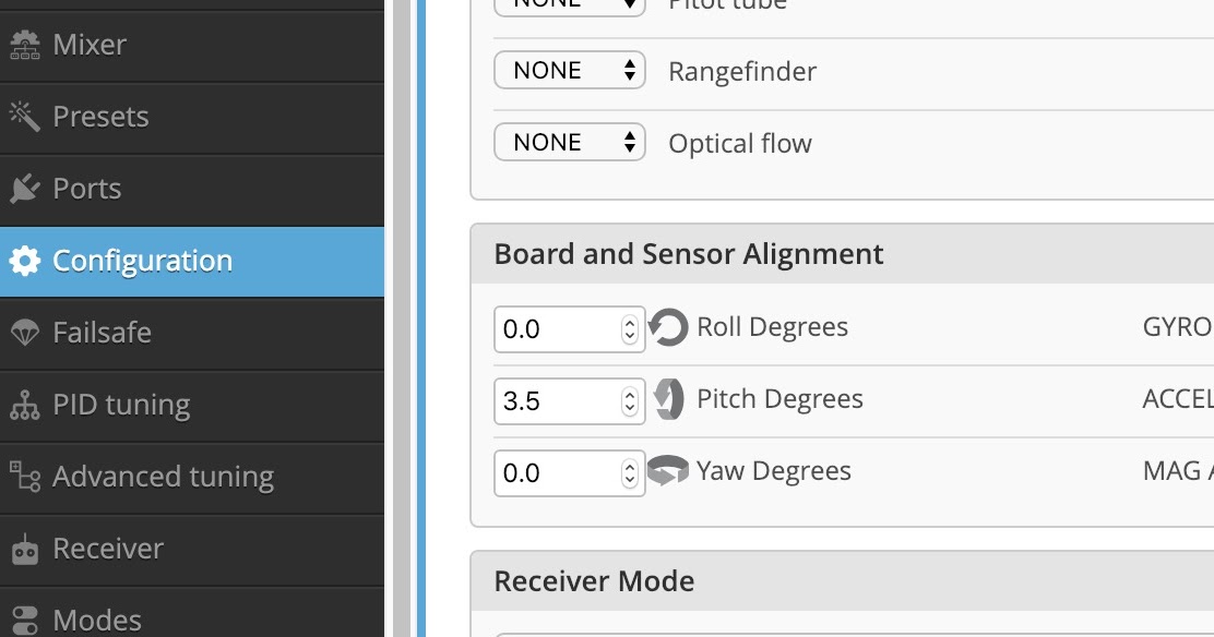Newton Airlines: iNav Basics - Trim and Modes