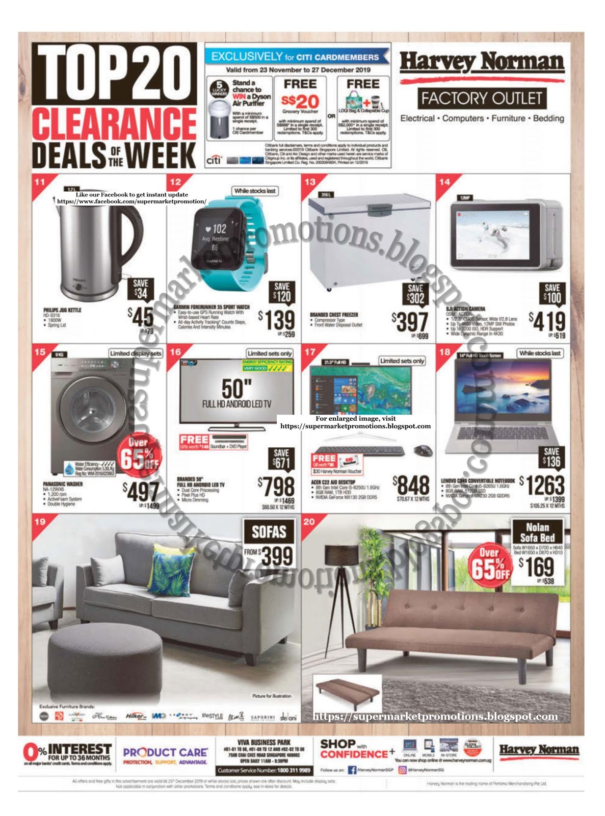 Harvey Norman Top 20 Deals Of The Week 19 December 2019 Supermarket