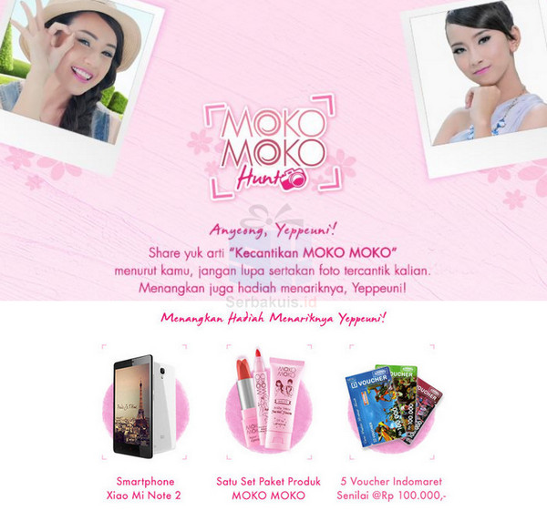 Kontes Selfie Moko Moko Hunt Berhadiah Xiaomi Note 2 Kontes Selfie Moko Moko Hunt Berhadiah Xiaomi Note 2