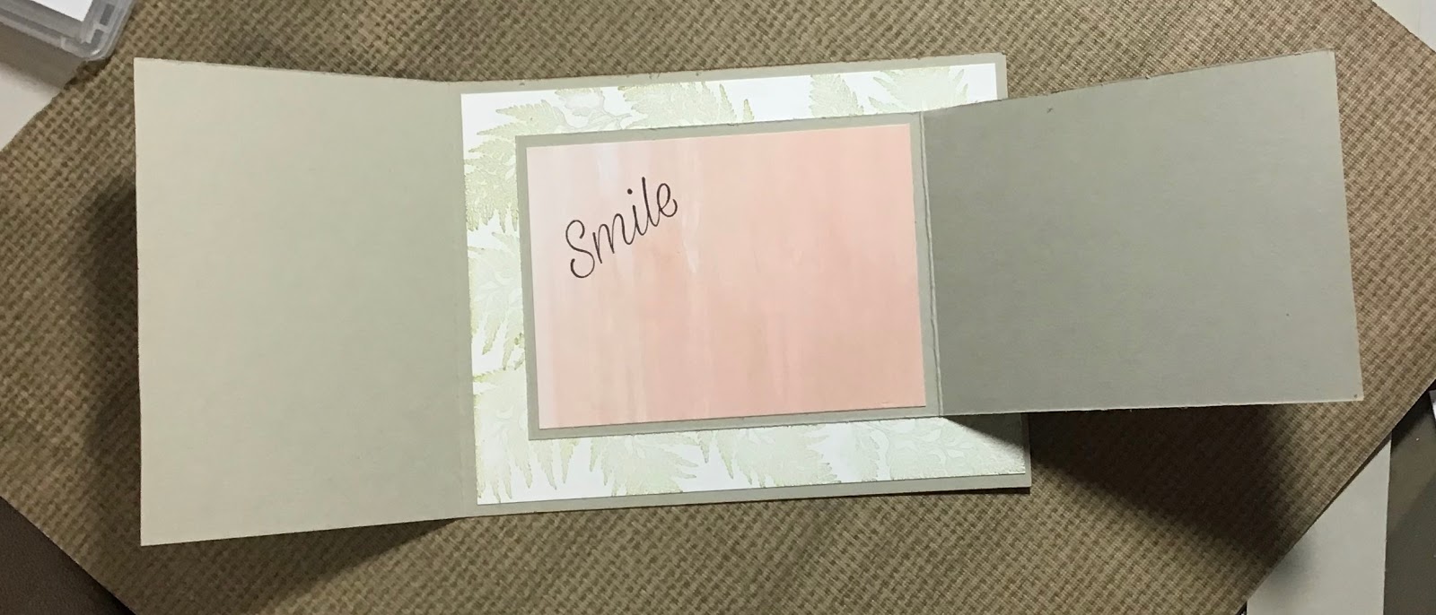 Stamping in My Dog House: Daisy Lane joy fold card